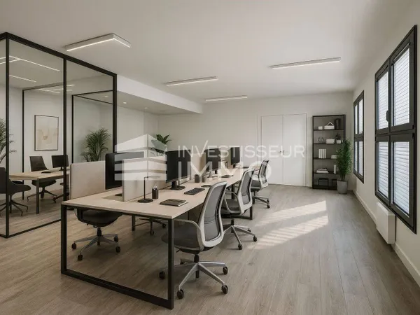 Bureaux 74 m² 