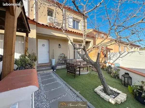 Maison 90 m² habitable sur un terrain de 183 mètre 