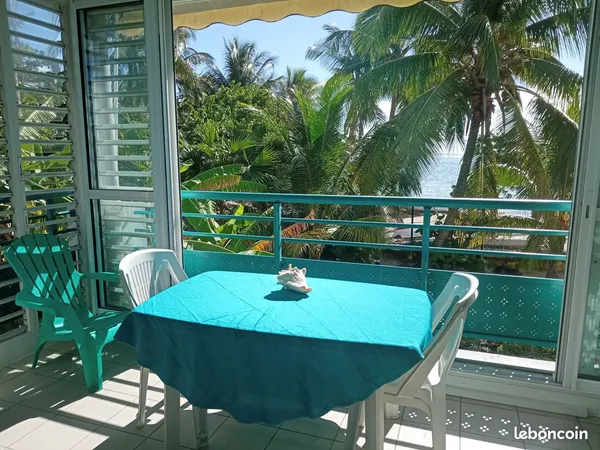 Sainte Anne appartement en front de mer 