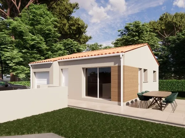 Terrain + maison 85 m² 