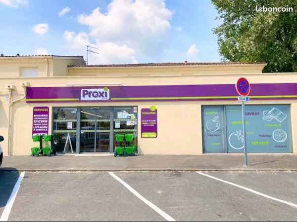 Supérette dans une zone attractive d'un village, à 15km de Bordeaux (33300) 