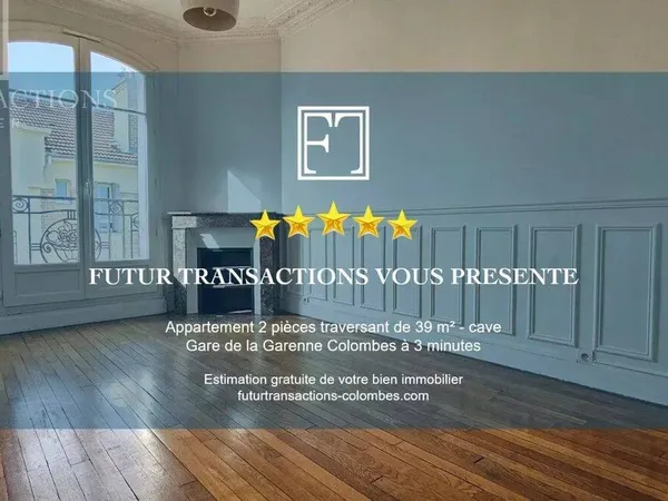 Appartement 2 pièces 39 m² 