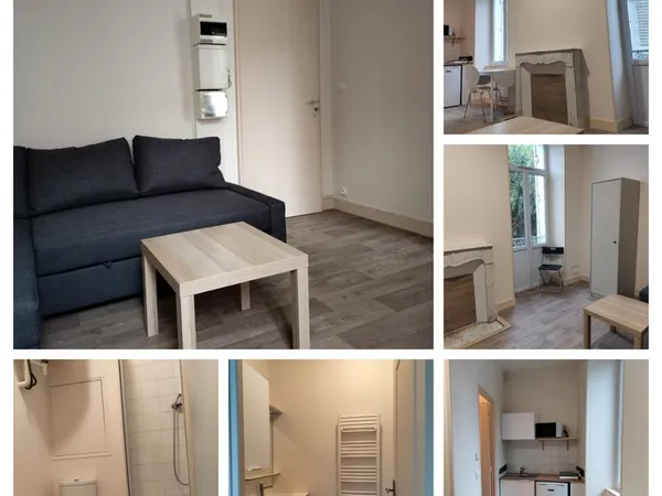 Studio meublé 19m² quartier des arènes 