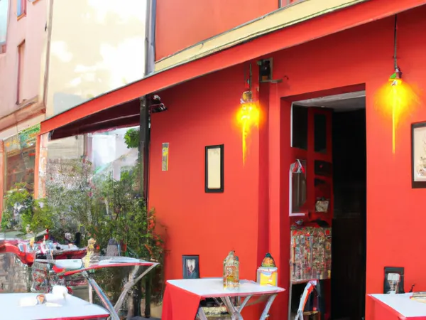 RESTAURANT D'ANGLE AVEC TERRASSE 