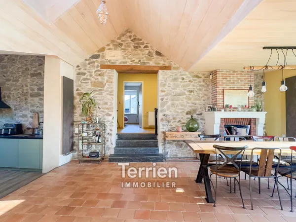 Maison rénovée avec vue imprenable sur la Loire 