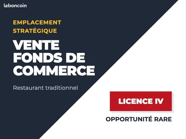 Commerce restaurant 250 m² 