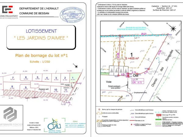 Terrain en individuel 