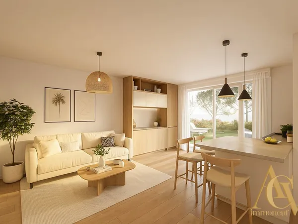Appartement 2 pièces 42 m² 