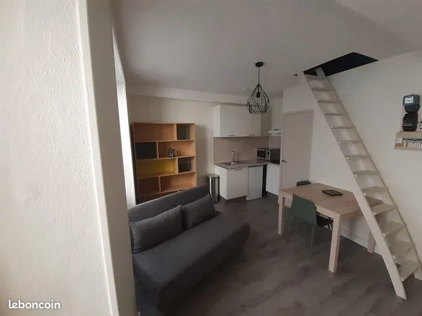 Appartement meublé T1 proche château 