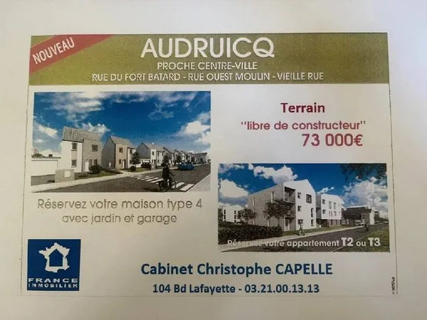 Terrain 358 m² 