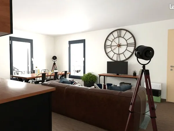 Appartement 3 pièces 50 m² 
