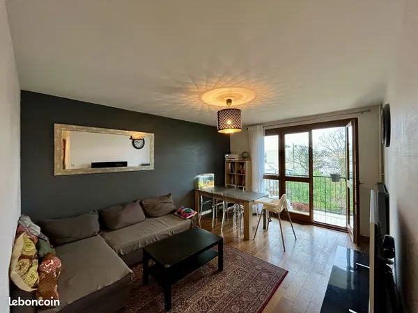 Appartement 3 pièces 59 m² 