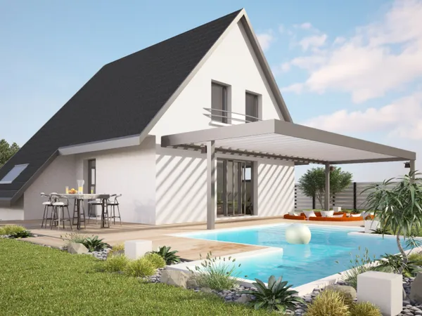Terrain + maison 111 m² 