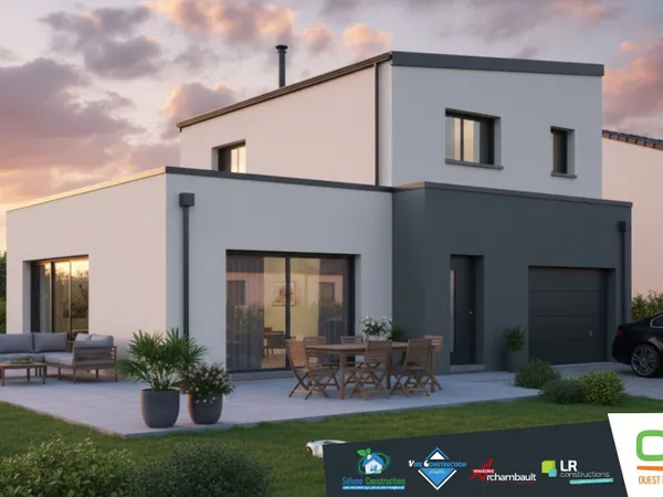 Terrain + maison 113 m² 