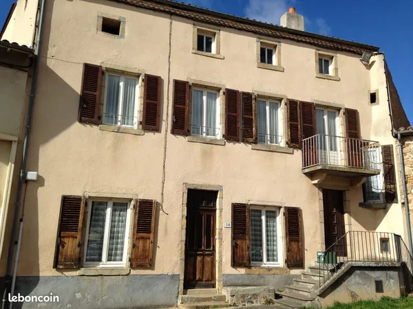 Maison de bourg, 6 pièces, 180m² 