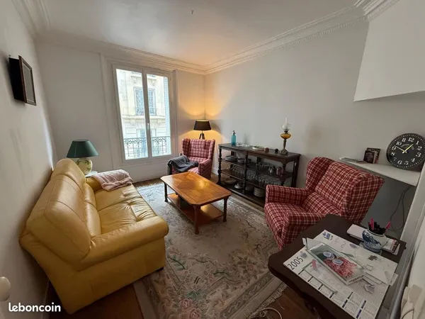 Appartement 49 m² Paris 19ème 