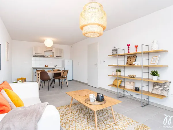 Appartement 2 pièces 38 m² 