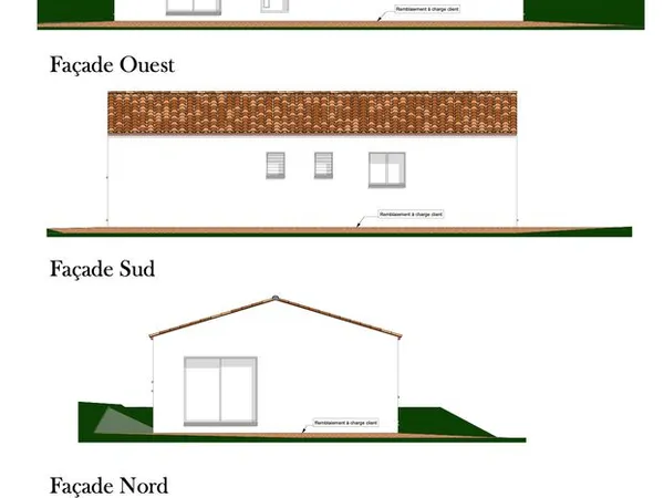 Maison neuve à louer - 90m2 - 3 chambres 