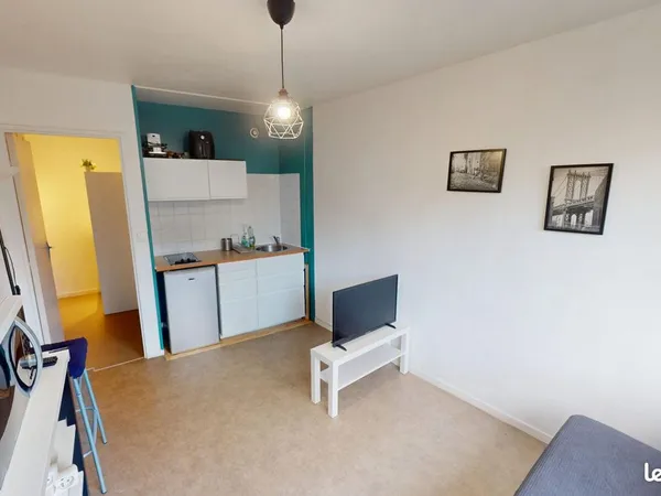 Studio 1 pièce 19 m² 