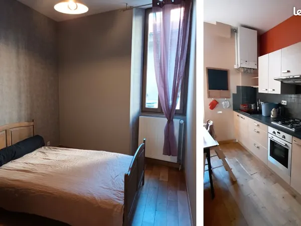 Appartement meublé 40m² avec jardin 