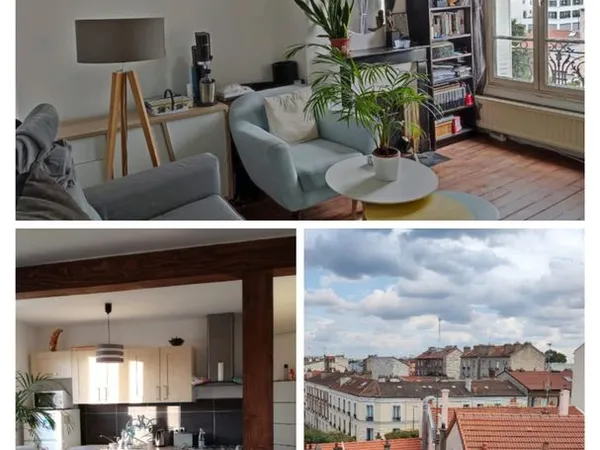 Appartement 2 pièces 48 m2 + buanderie + cave 