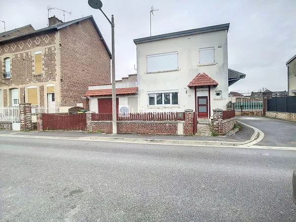 Maison Tergnier 2 chambres + bureau + garage 