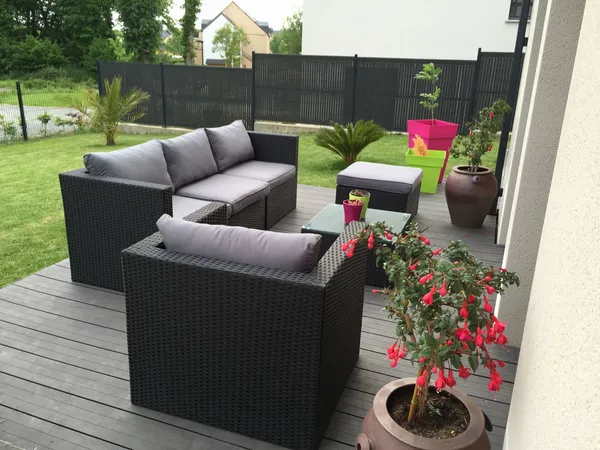 Grand 3pièces avec terrasse et jardin 