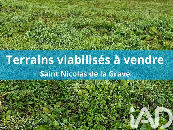 Terrain 522 m² Saint-Nicolas-de-la-Grave 