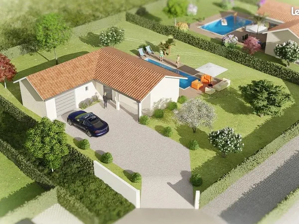 Terrain 350 m² Lescar 