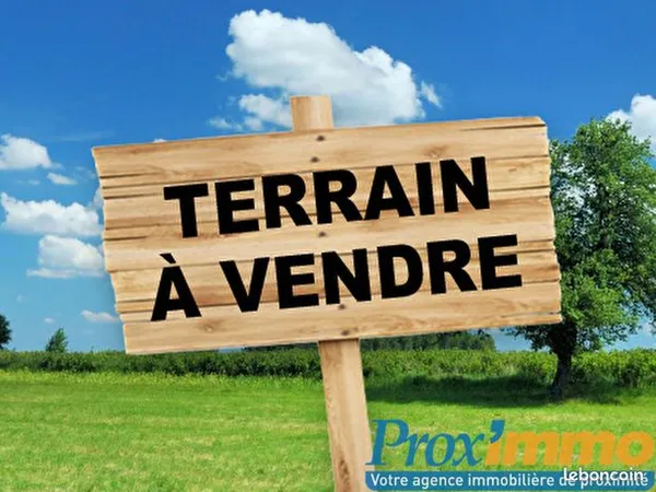 Terrain 874 m² 