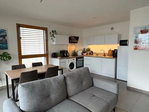 Appartement T2 de 46m2 expo sud avec garage 