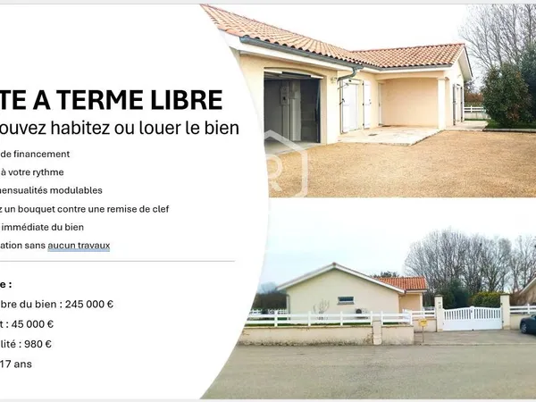 Maison de plain-pied 4 pièces 90 m² 