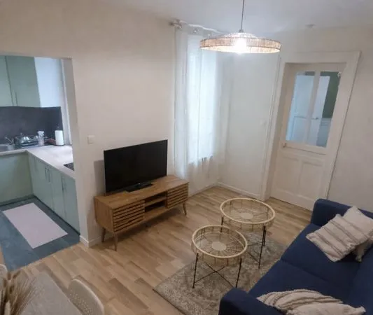 Très beau F2 meublé rénové - 35 m² - Centre-ville Le Havre 
