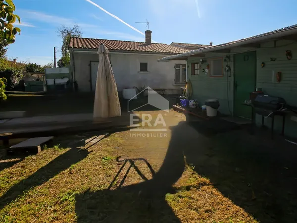 Maison avec belle parcelle et beau potentiel à rénover 