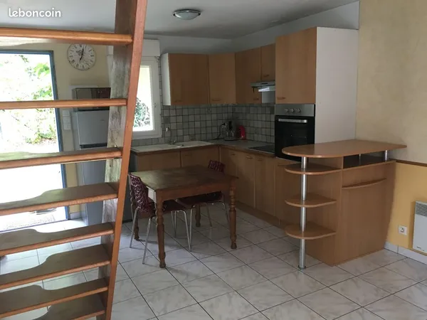 Maison équipé 45m2+jardin 