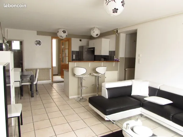A louer a branges 71500 appartement en r.d.c. De 60 m2. Type 3 