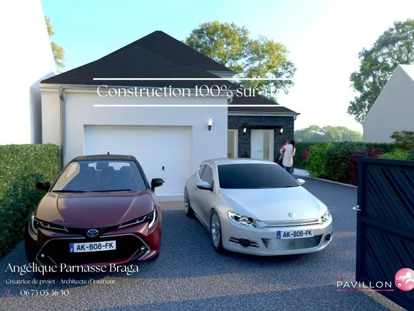Projet de construction d'une maison 130 m² avec terrain à BOISSISE-LE-ROI (77) 