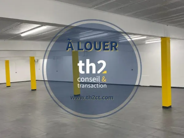 À louer à Saint-Lô - 525 m² de stockage 