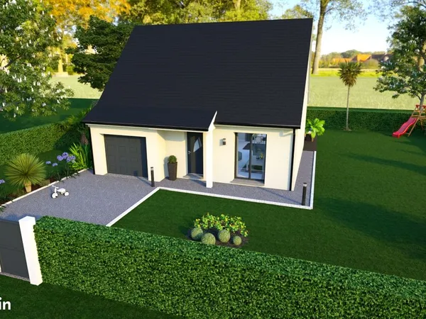 Terrain 450 m² Saint Pierre Canivet 