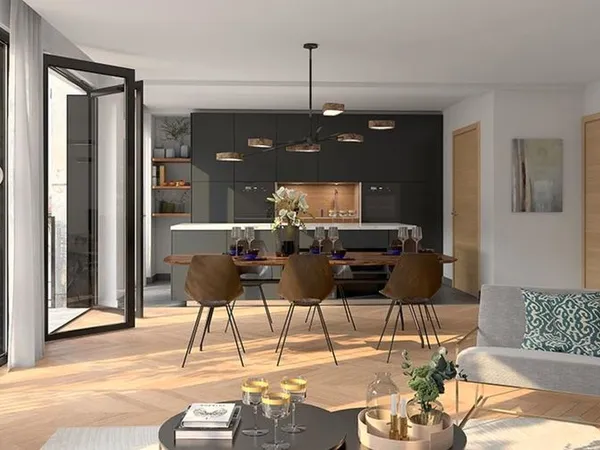 Appartement 3 pièces 73 m² 