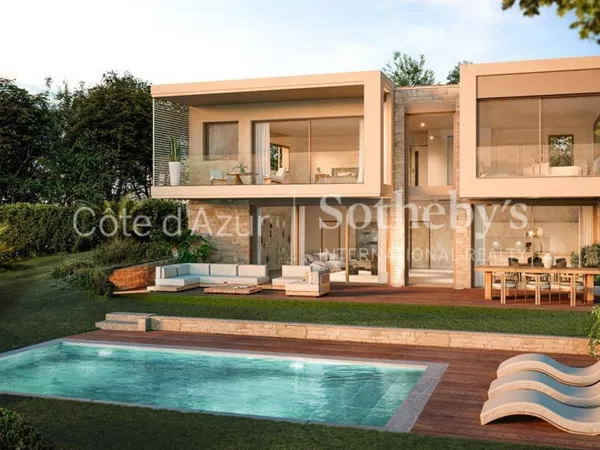 Villa neuve contemporaine 235 m² à vendre sur la Côte d'Azur, do 