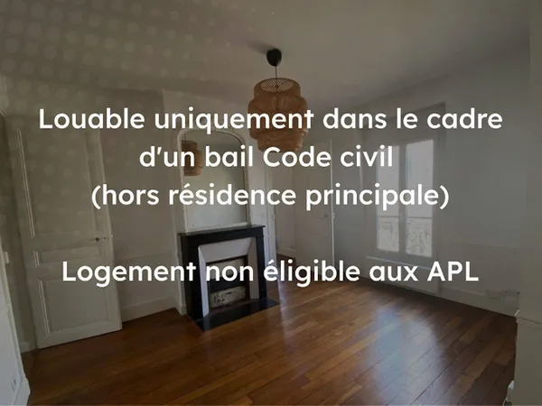 Appartement 3 pièces 49 m² 