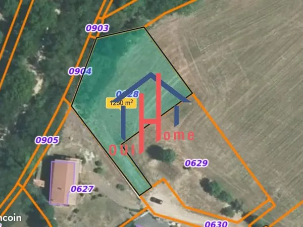 Terrain 1255 m² 