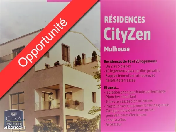 Appartement 4 pièces 80 m² 