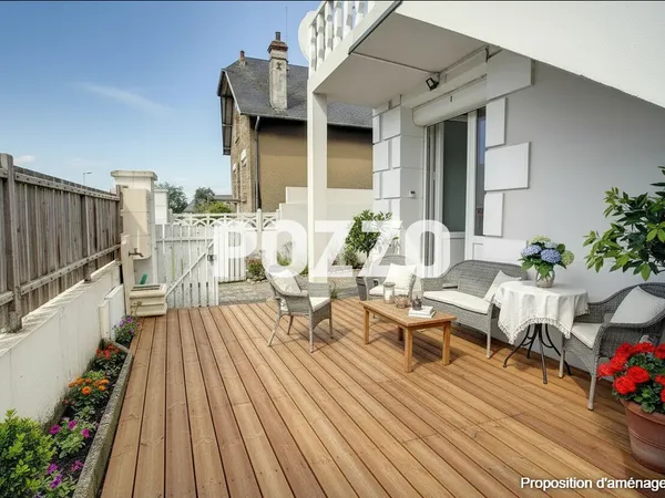 DONVILLE LES BAINS - Appartement T2 rénové dans un cadre calme et agréable 