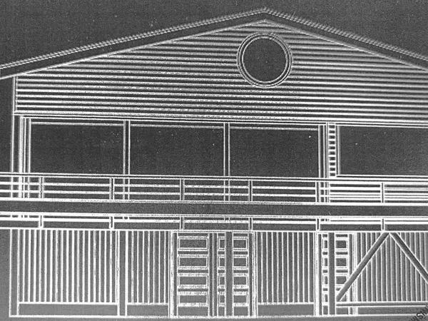 Parcelle et structure de chalet pour projet immobilier de st 