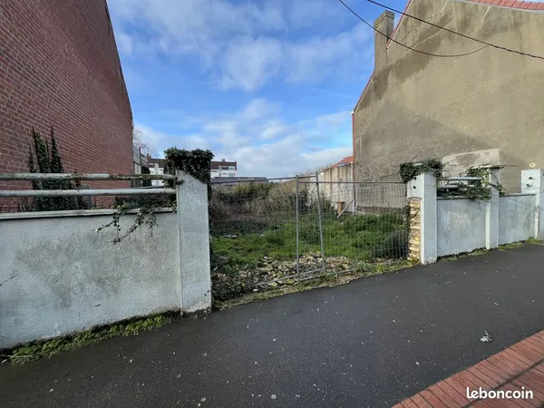 Terrain 370 m² Dunkerque 