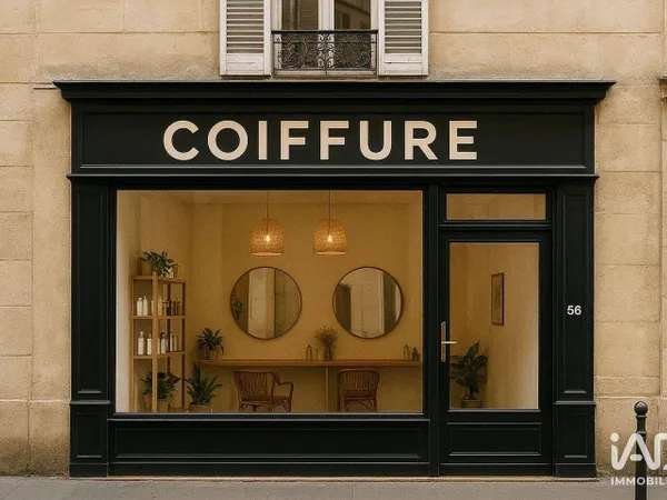 Fonds de commerce 58 m² 