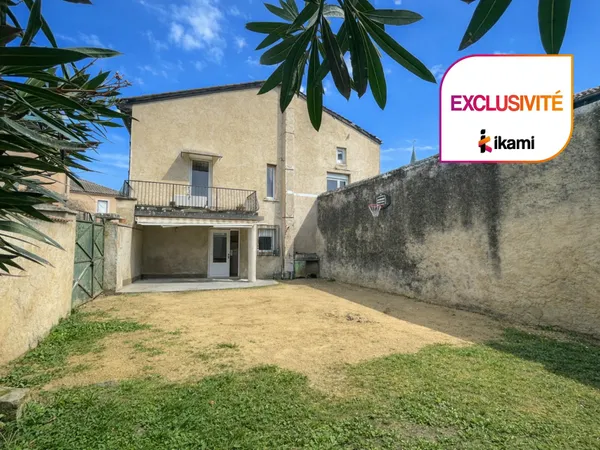 EXCLUSIVITE CLERIEUX - GRANDE MAISON DE VILLAGE AVEC JARDIN 