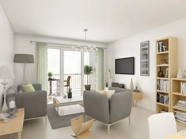 Appartement 3 pièces 62 m² 